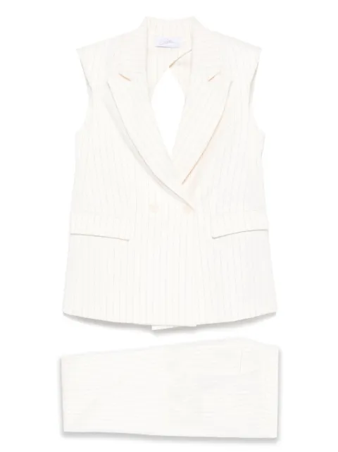 SO ALLURE pinstriped suit