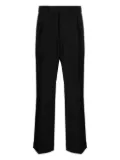 PT Torino turn-up edge pants - Black