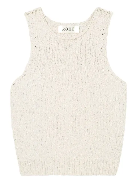 Róhe textured sleeveless top