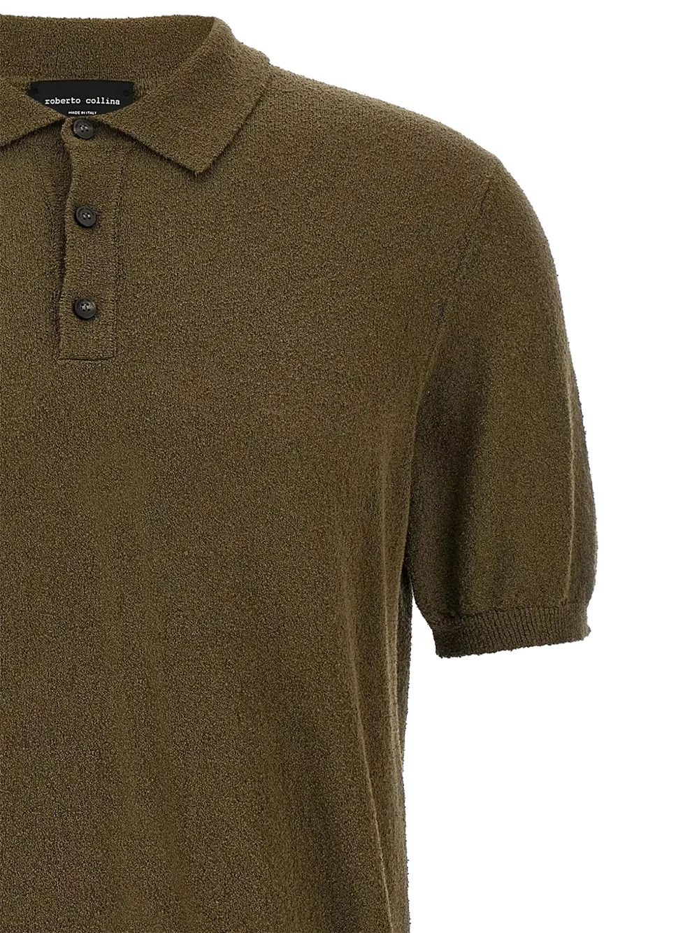 Roberto Collina short-sleeve polo shirt Groen
