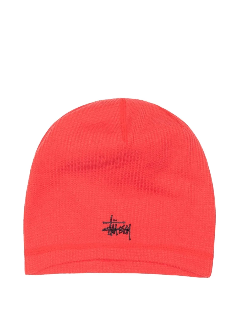 Stüssy Berretto con logo ricamato - Rosso
