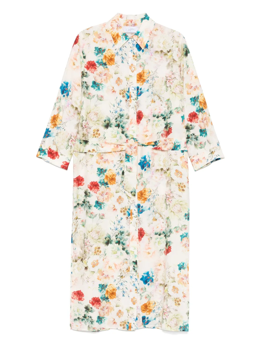 So Allure Floral-print Midi Dress