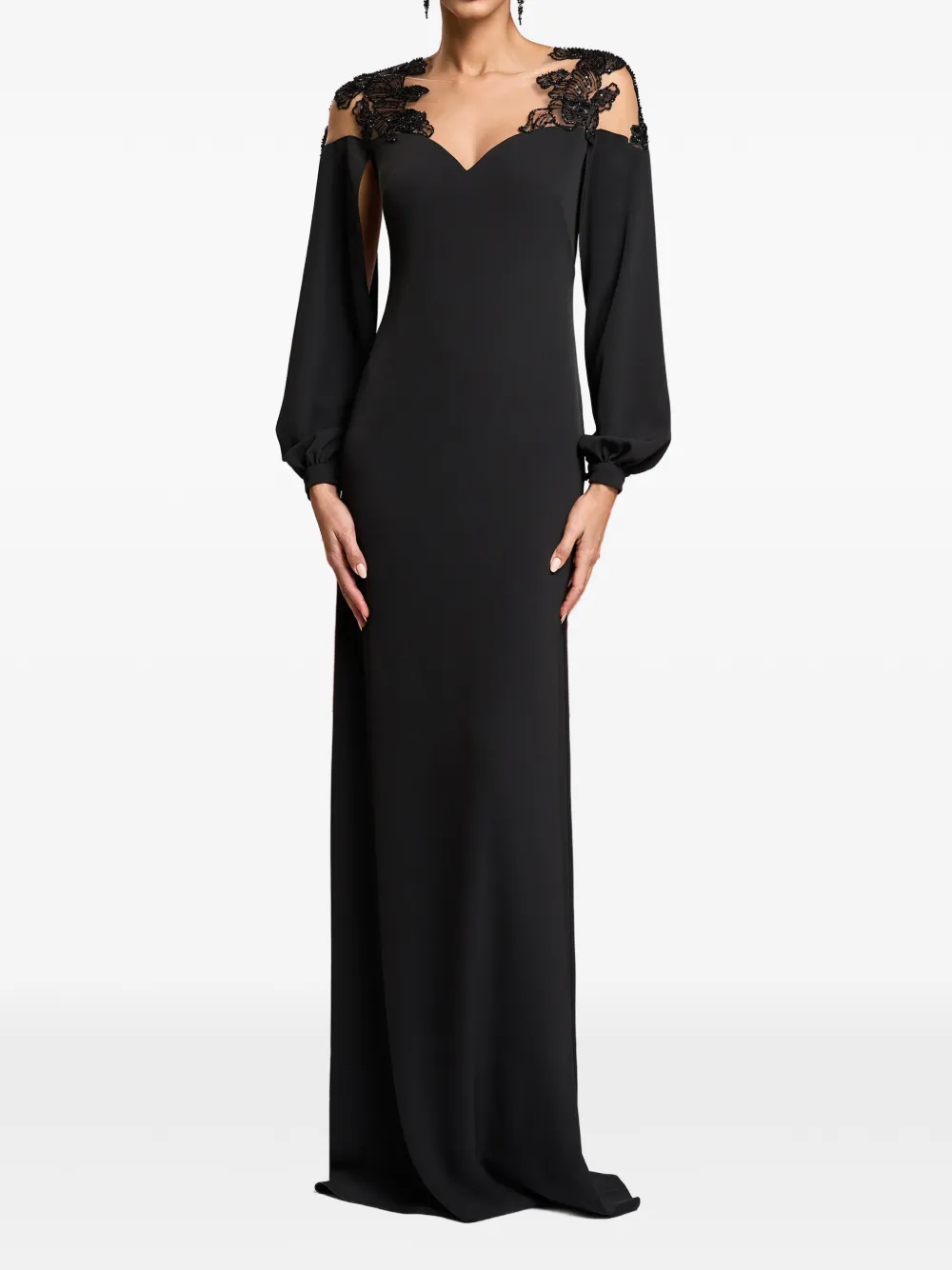 CRISTALLINI Rafaela gown - Nero
