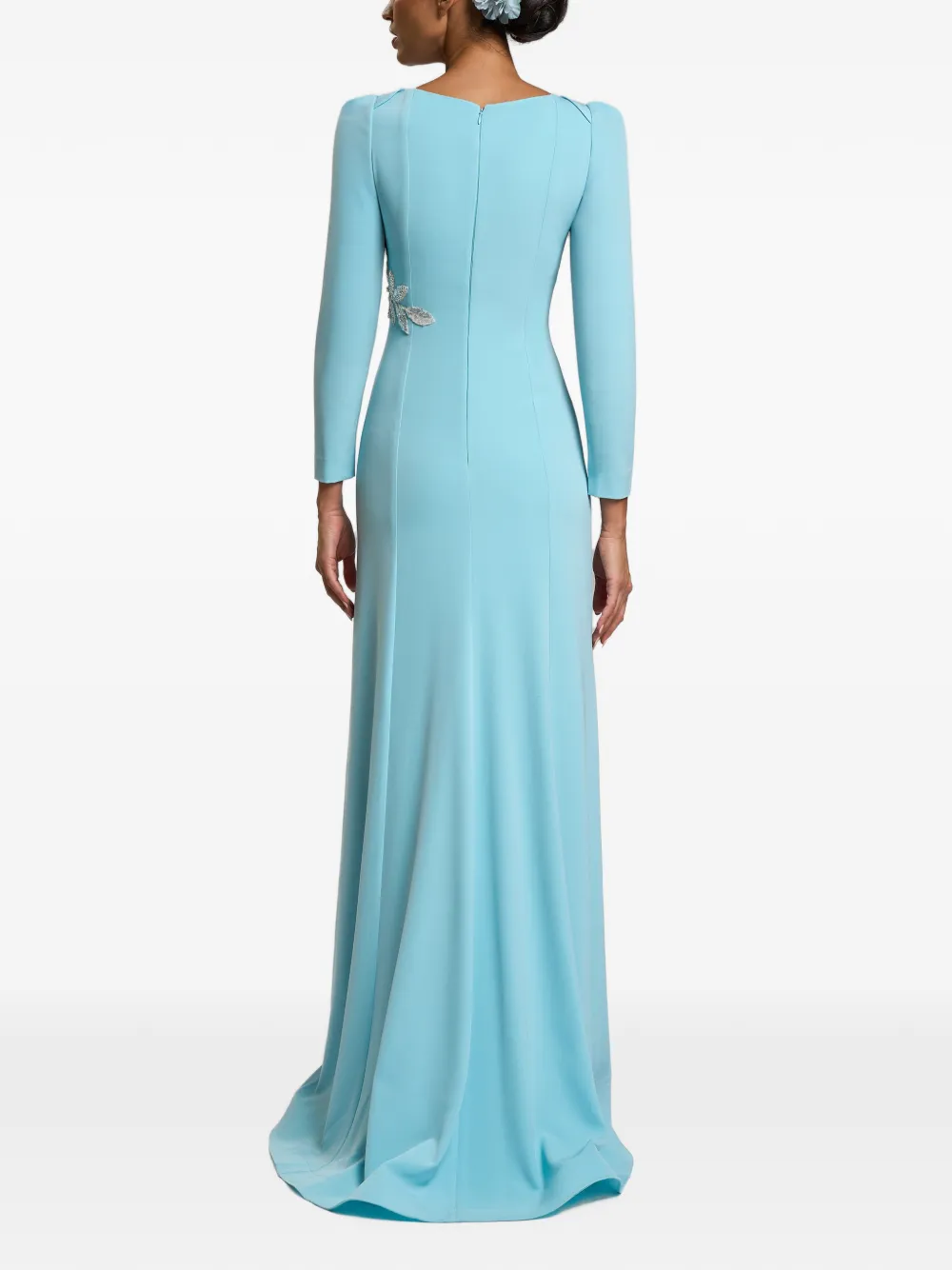 CRISTALLINI Paola avondjurk Blauw