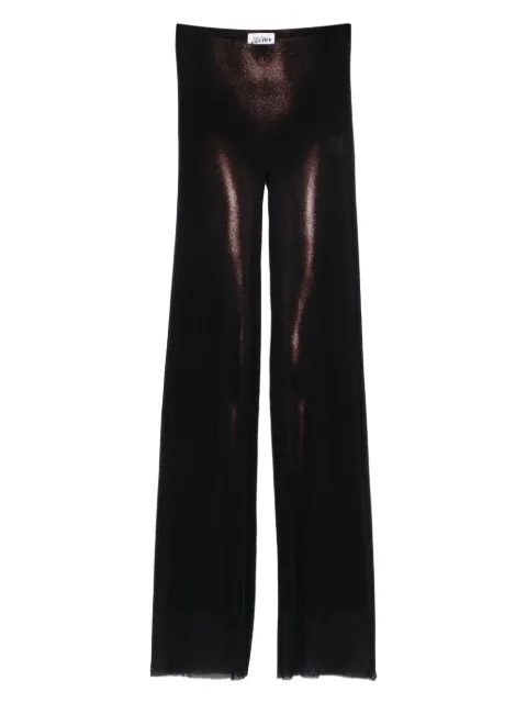 Jean Paul Gaultier body-print mesh trousers