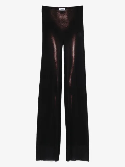 Jean Paul Gaultier body-print mesh trousers