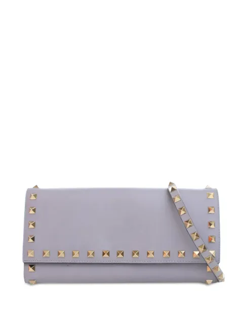 Valentino Garavani Pre-Owned bolsa crossbody Rockstud Wallet on Chain de piel 2000-2017