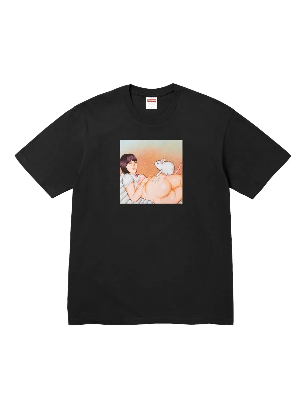 Supreme playera Mouse SS25 - Black | negro | Image 1