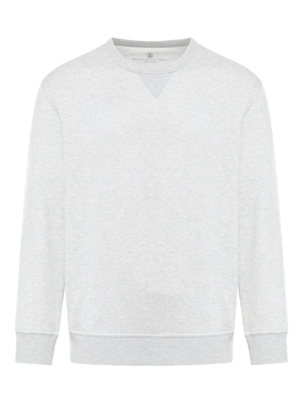 Brunello Cucinelli sudadera con efecto melange | gris | Image 1