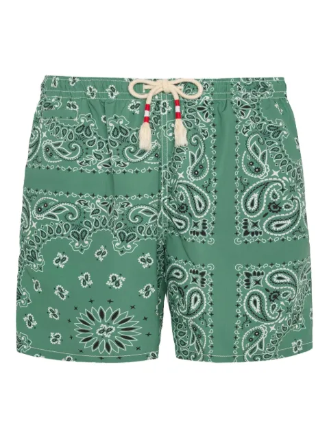 MC2 Saint Barth paisley-print drawstring swim shorts