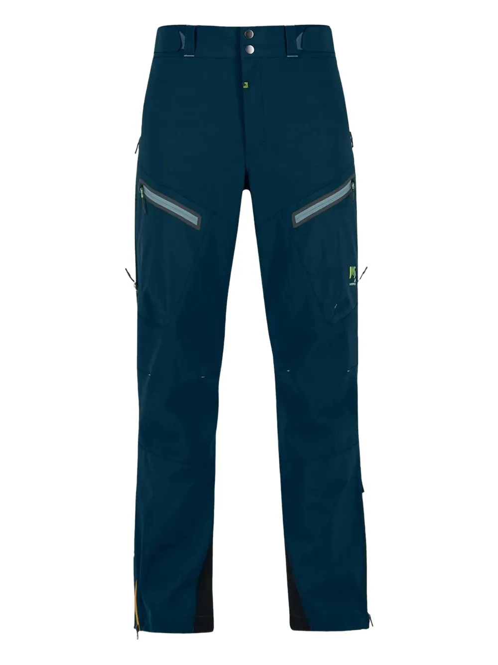 KARPOS zipped pocket ski trousers Blauw