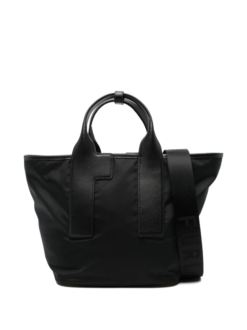 Furla large Piuma tote bag Zwart