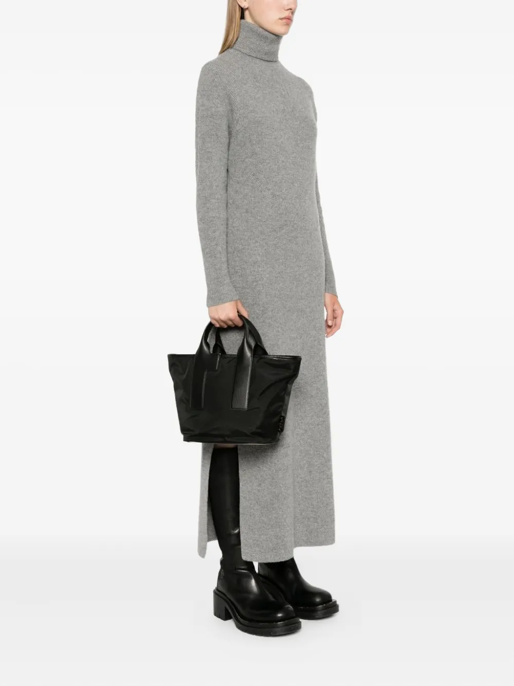 Furla large Piuma tote bag Zwart
