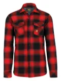 KARPOS Tasso plaid cotton shirt - Red