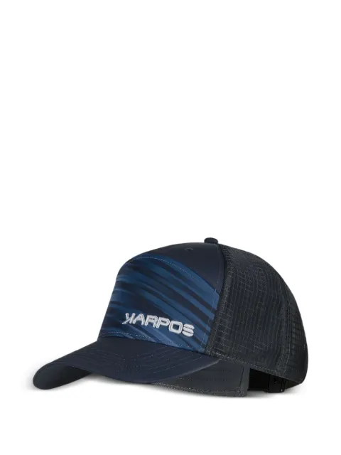 KARPOS striped mesh-panel baseball cap