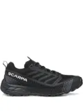 SCARPA ribbed-patterned lace-up trainers - Black