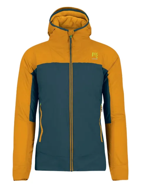 KARPOS hooded colour-blocked jacket