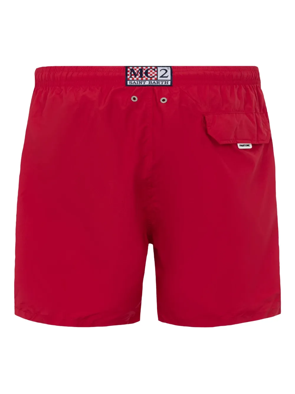 Mc2 Saint Barth Versatile Swimwear Featuring Practical Elements In Red