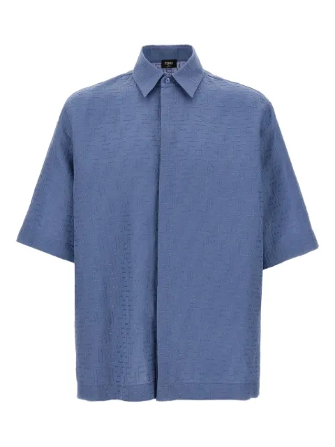 FENDI FF-motif short-sleeved shirt