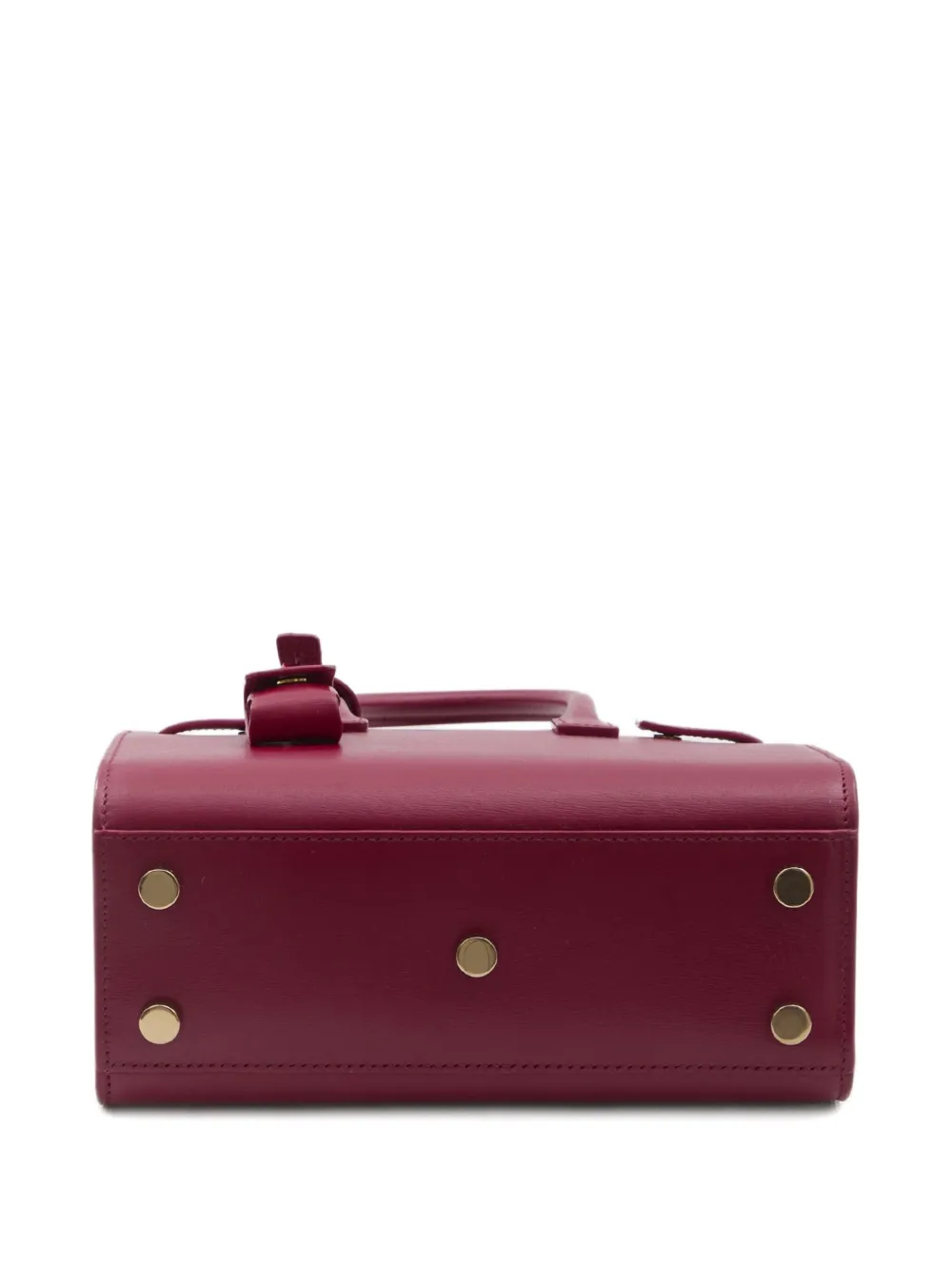 Saint Laurent Small Sac De Jour Tote Bag In Red