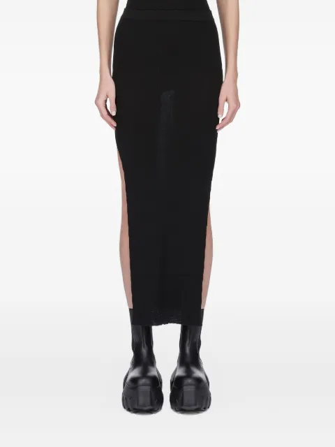 Rick Owens falda de canalé