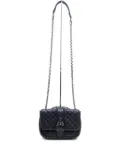 Longchamp quilted chain-strap cross-body bag - Black