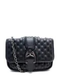 Longchamp quilted chain-strap cross-body bag - Black