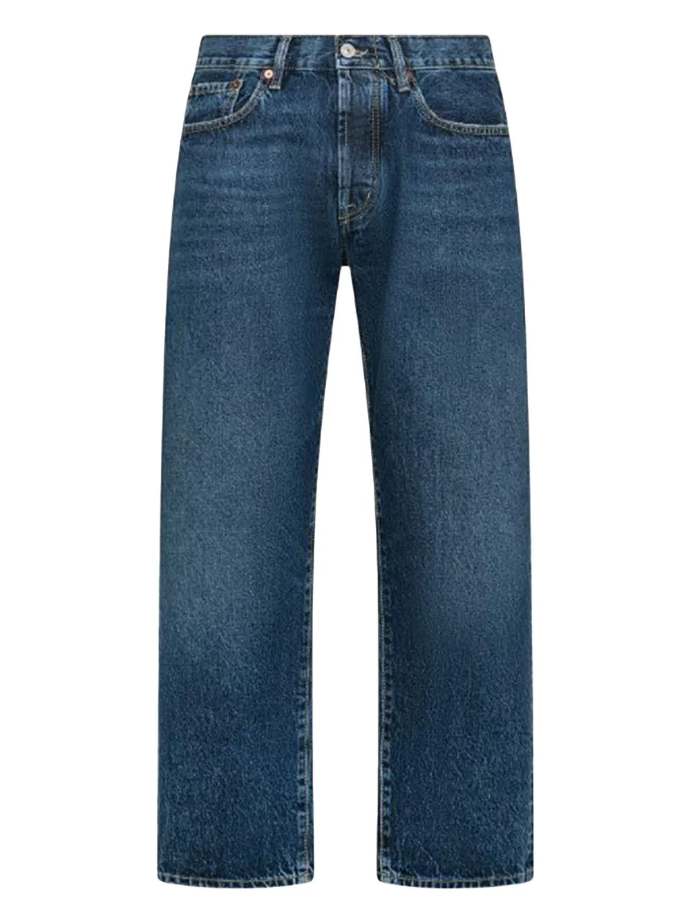 logo-patch jeans