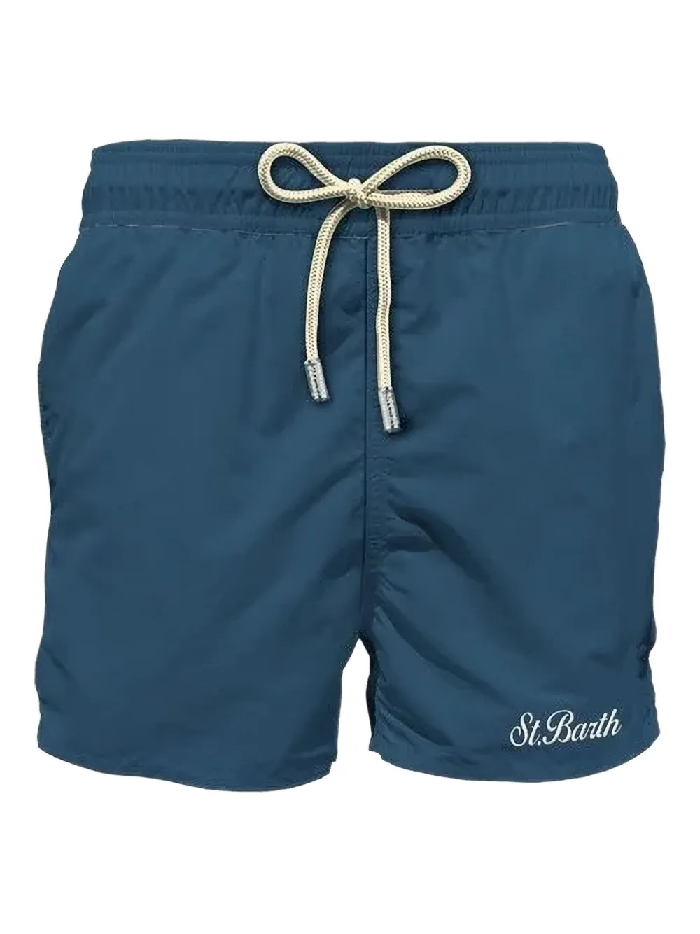 MC2 Saint Barth logo-embroidered swim shorts - ブルー MC2 Saint Barth logo-embroidered swim shorts - ブルー