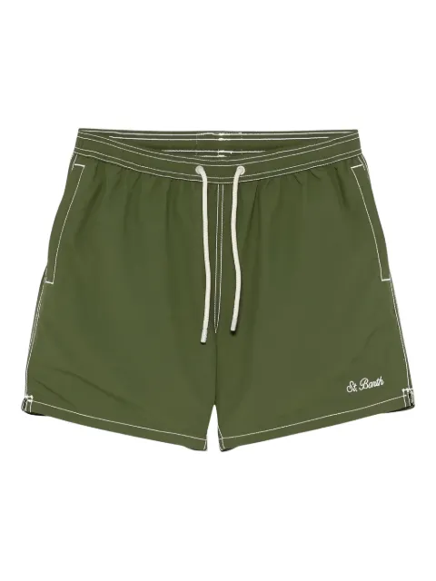 MC2 Saint Barth shorts de playa con cordones en la pretina