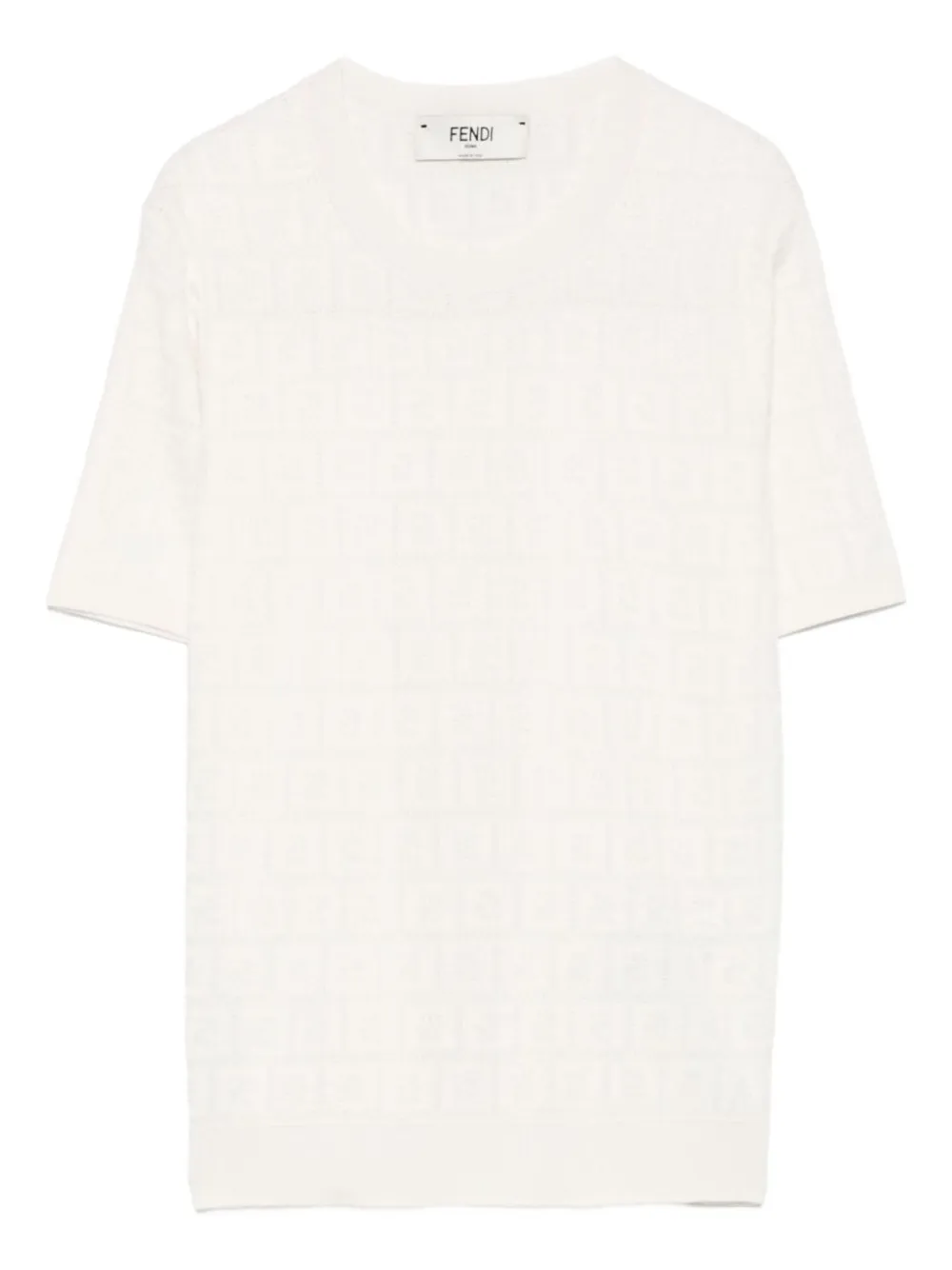 FENDI Gebreide top Wit