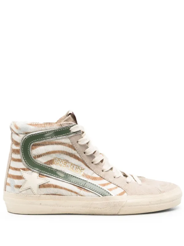 Golden Goose Slide Sneakers in Neutrals
