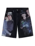 Diesel x Tom of Finland Foundation cotton shorts - Black