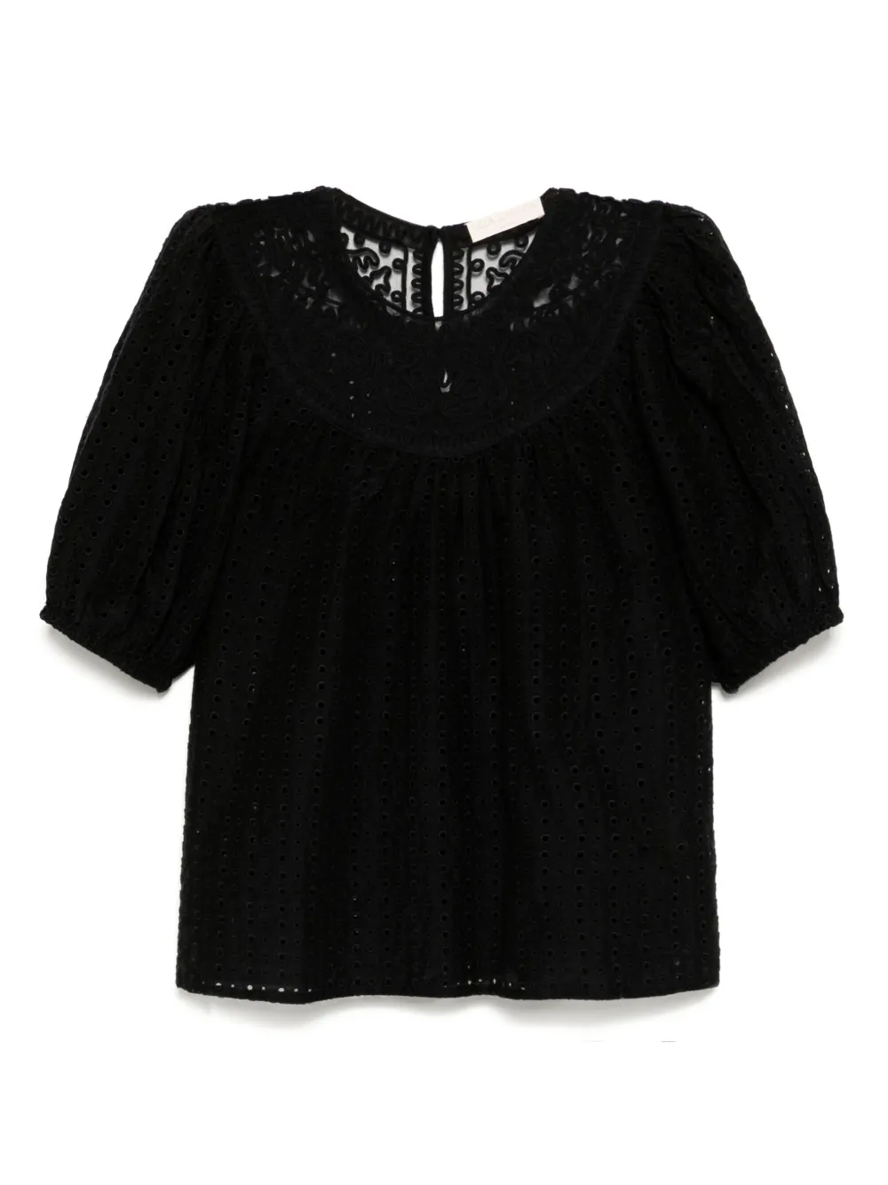 Ulla Johnson Amina blouse Zwart