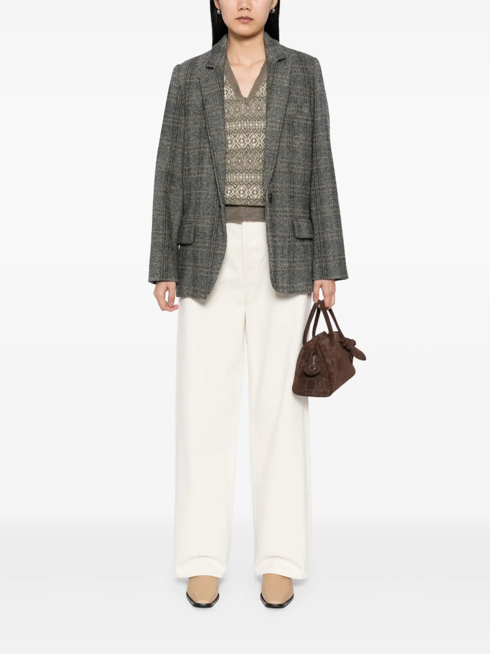 AGOLDE Low Slung Baggy straight jeans - Beige