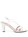 Paris Texas 75mm Bianca sandals - White