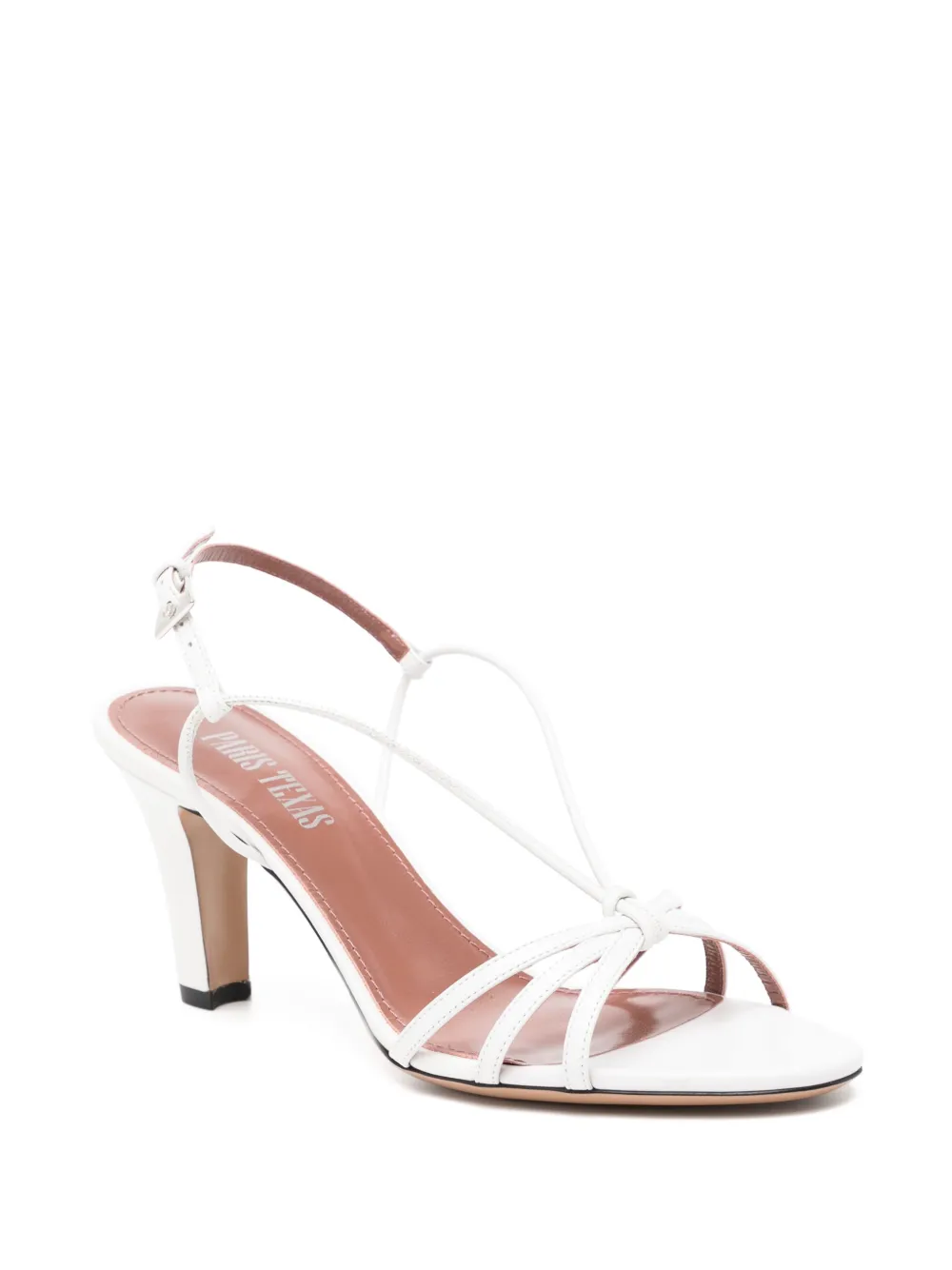 Paris Texas 75 mm Bianca sandalen - Wit