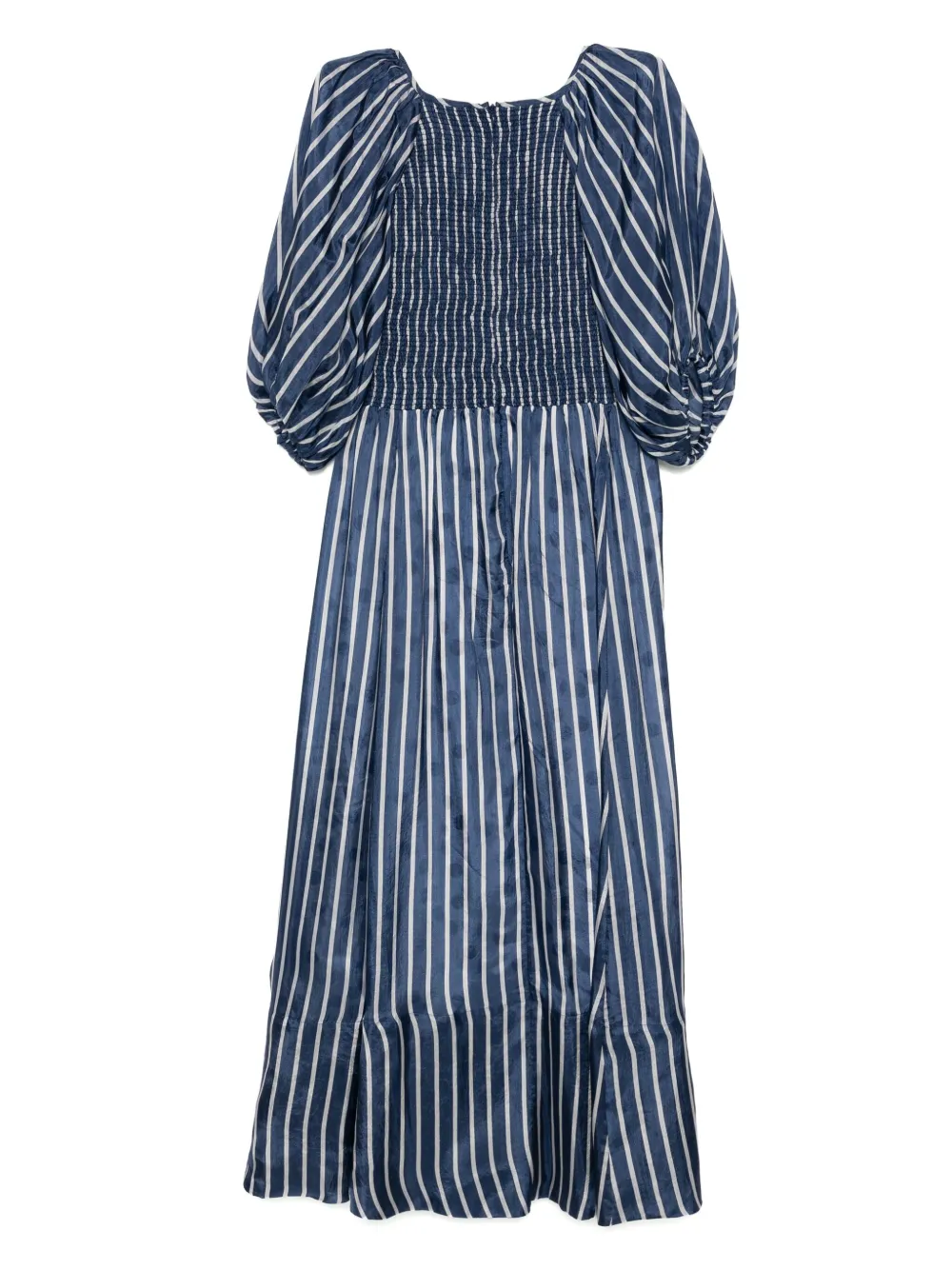 ByTiMo Jurk met ruches - Blauw