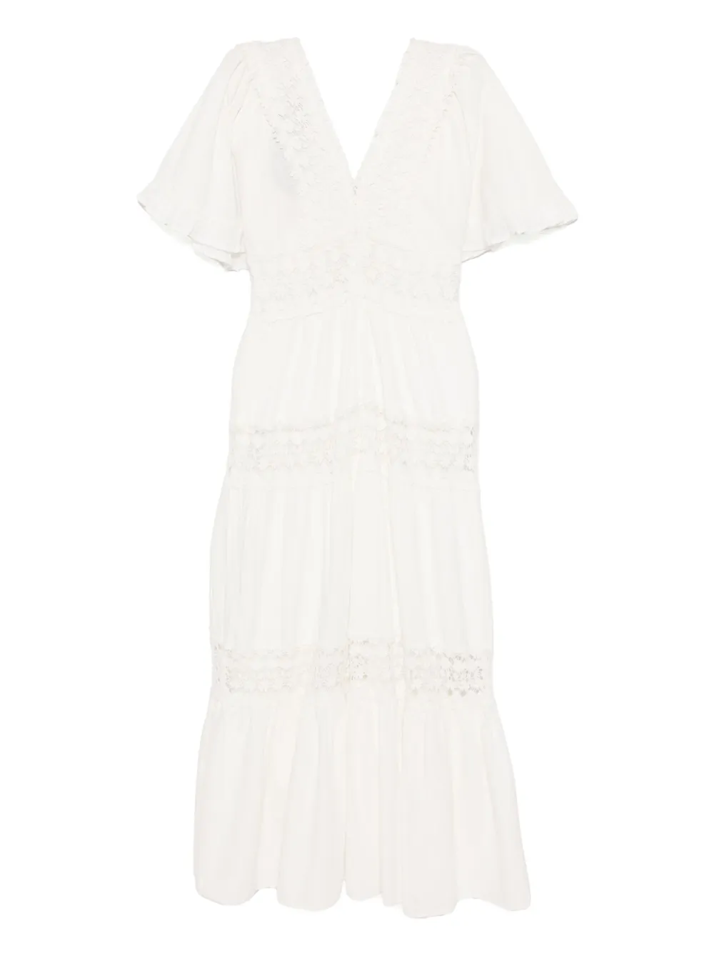 ByTiMo Linnen maxi-jurk - Beige