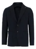 Tagliatore patch-pocket blazer - Blue