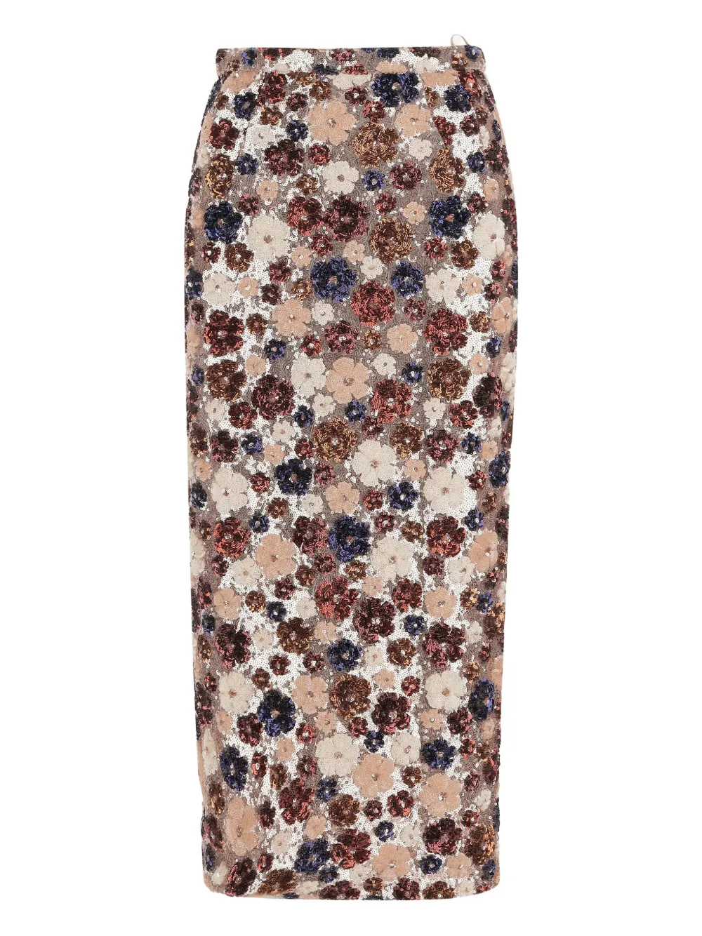 Nº21 jupe à ornements de sequins | tons neutres | Image 1