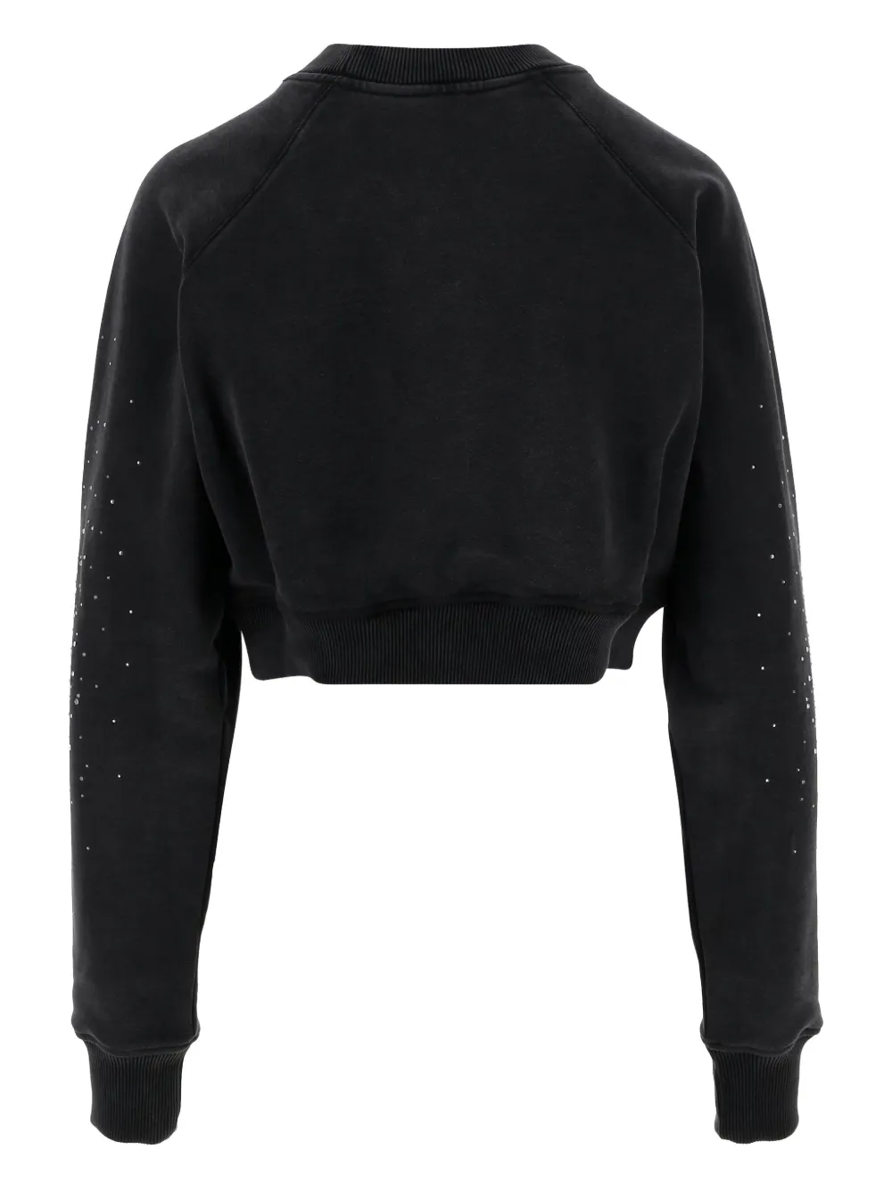 Casablanca Sweater van biologisch katoen Zwart