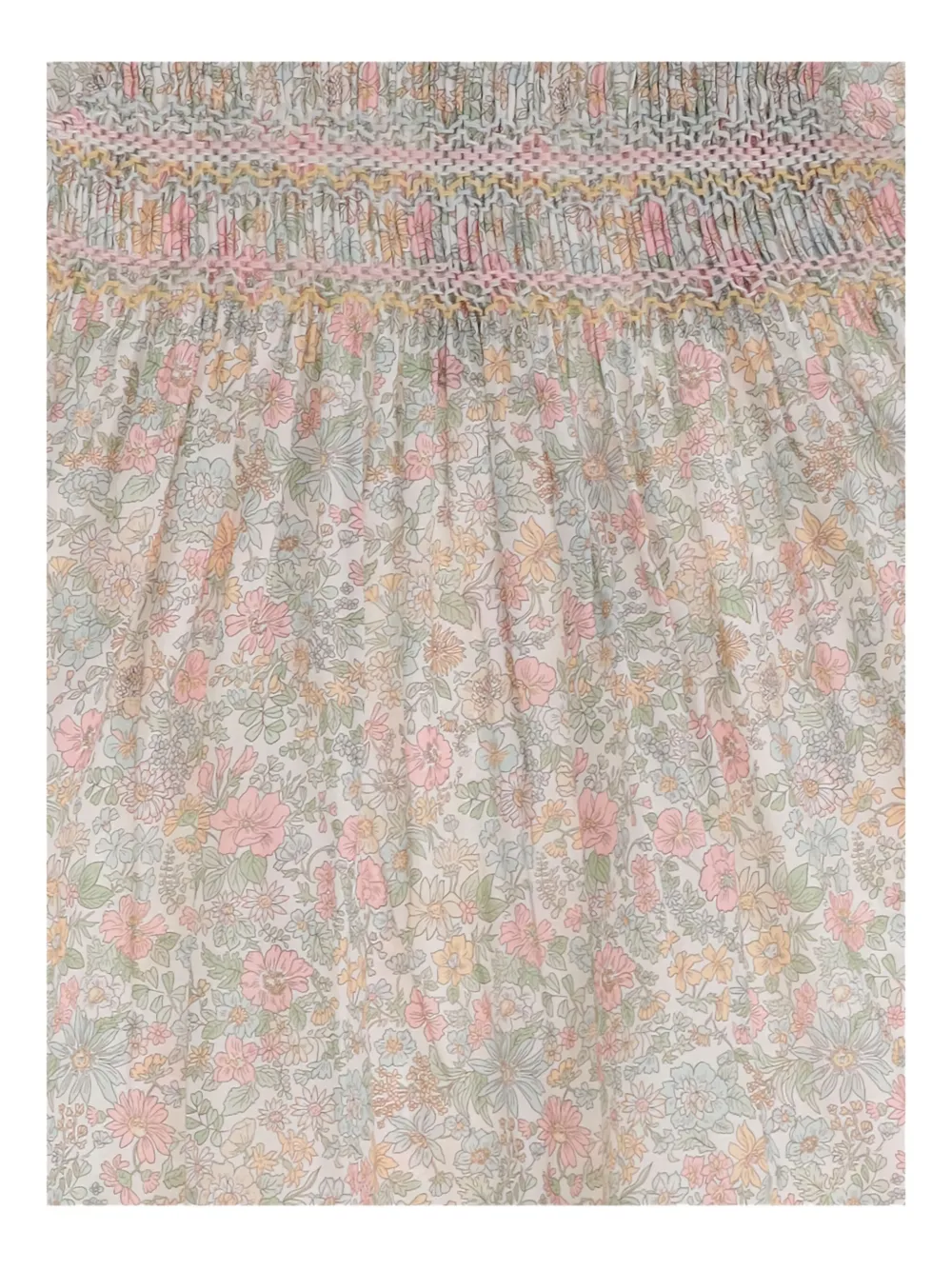 Bonpoint Katoenen jurk Beige