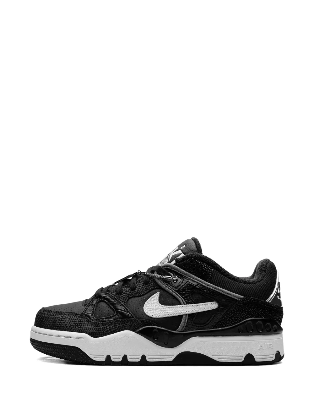 Nike x NIGO Air Force 3 SP "Black White Smoke Grey Metallic Platinum" sneakers