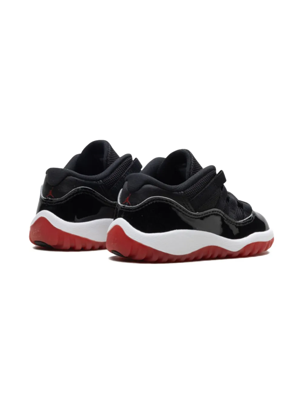 Jordan Kids Air Jordan 11 Retro Low Bred "Black Varsity Red White" sneakers Zwart