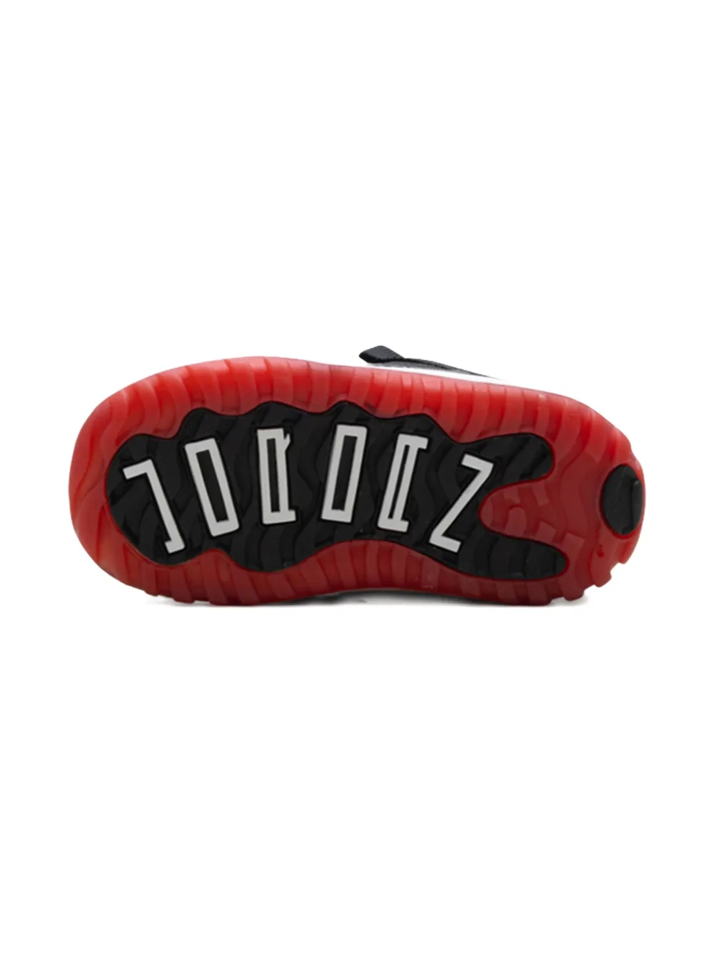 Jordan Kids Air Jordan 11 Retro Low Bred "Black Varsity Red White" sneakers Zwart