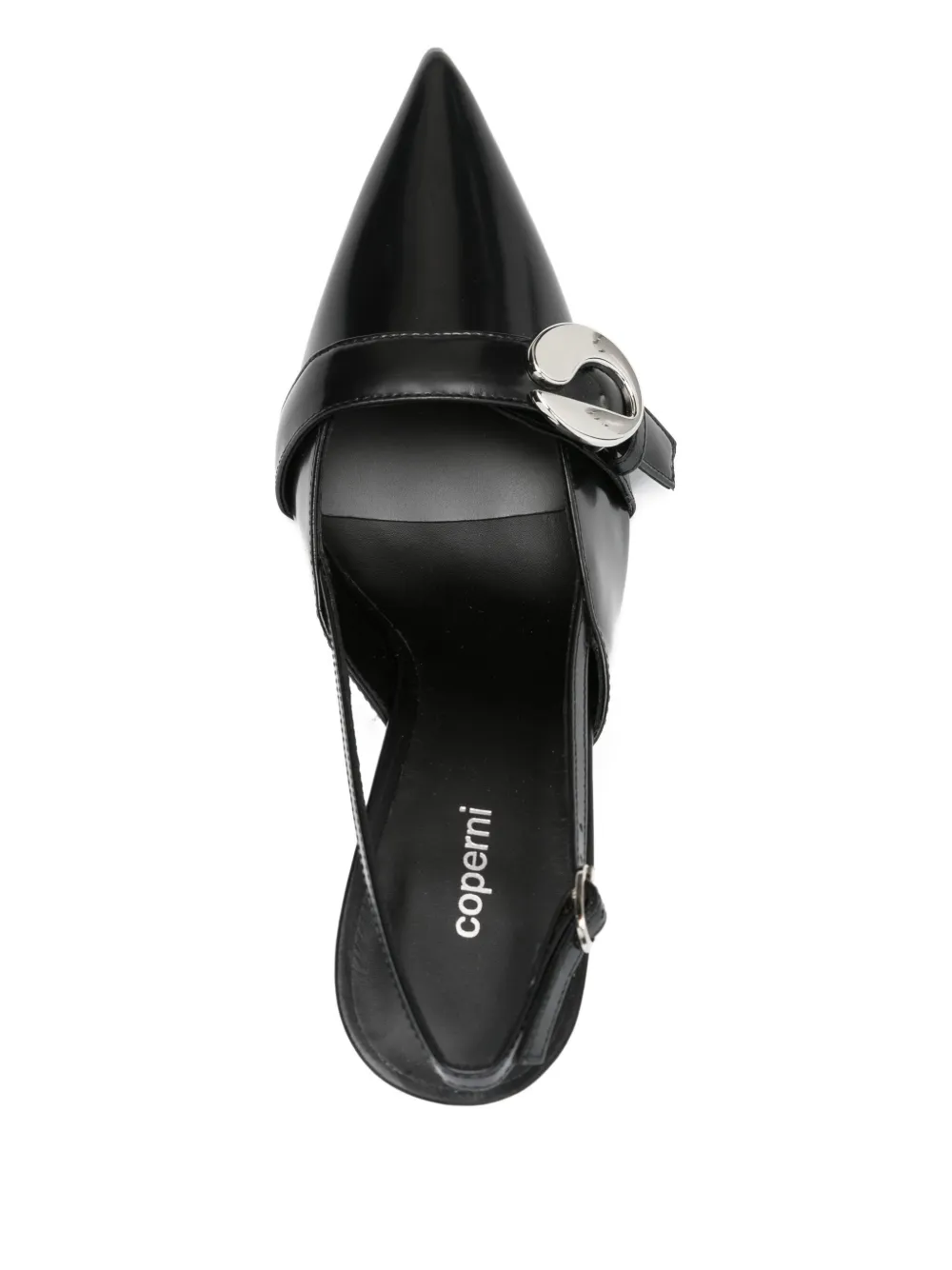 Coperni 95mm slingback heeled pumps Black