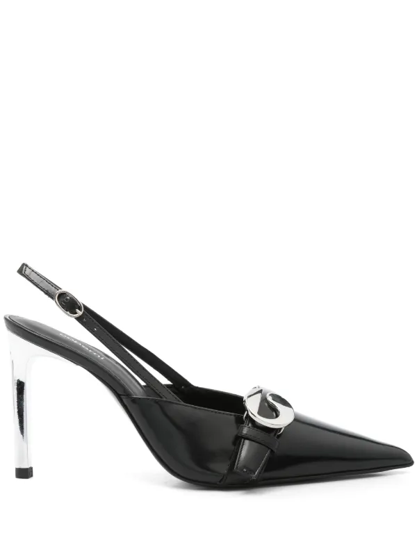 Coperni 95mm Slingback Heeled Pumps in Black
