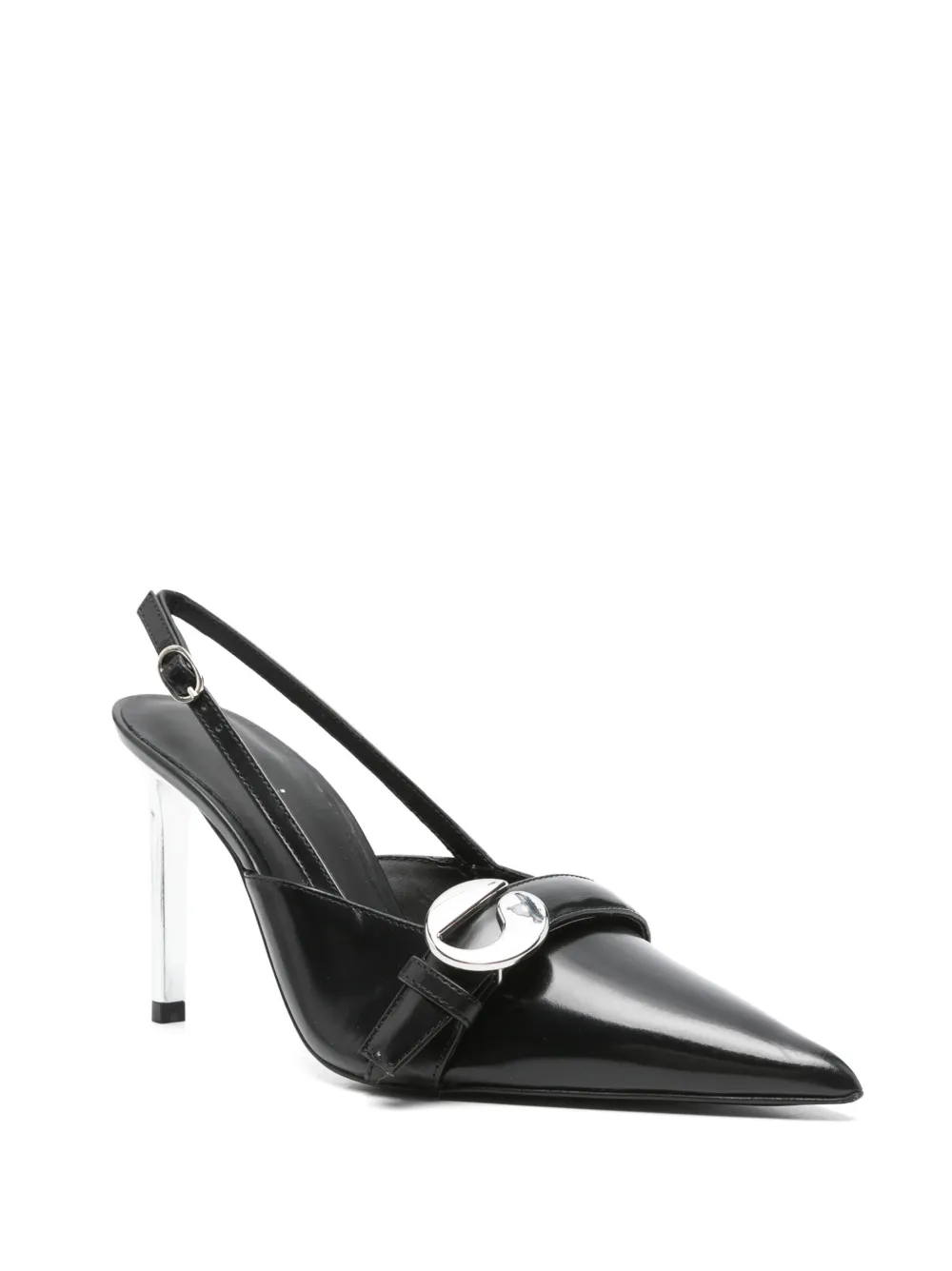 Coperni 95mm slingback heeled pumps Black