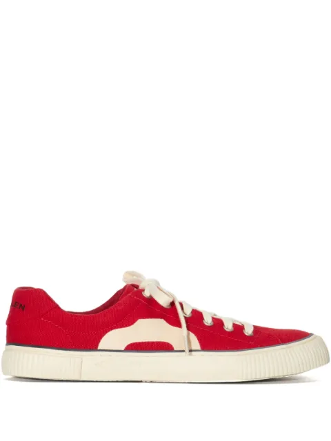 Osklen panelled lace-up sneakers